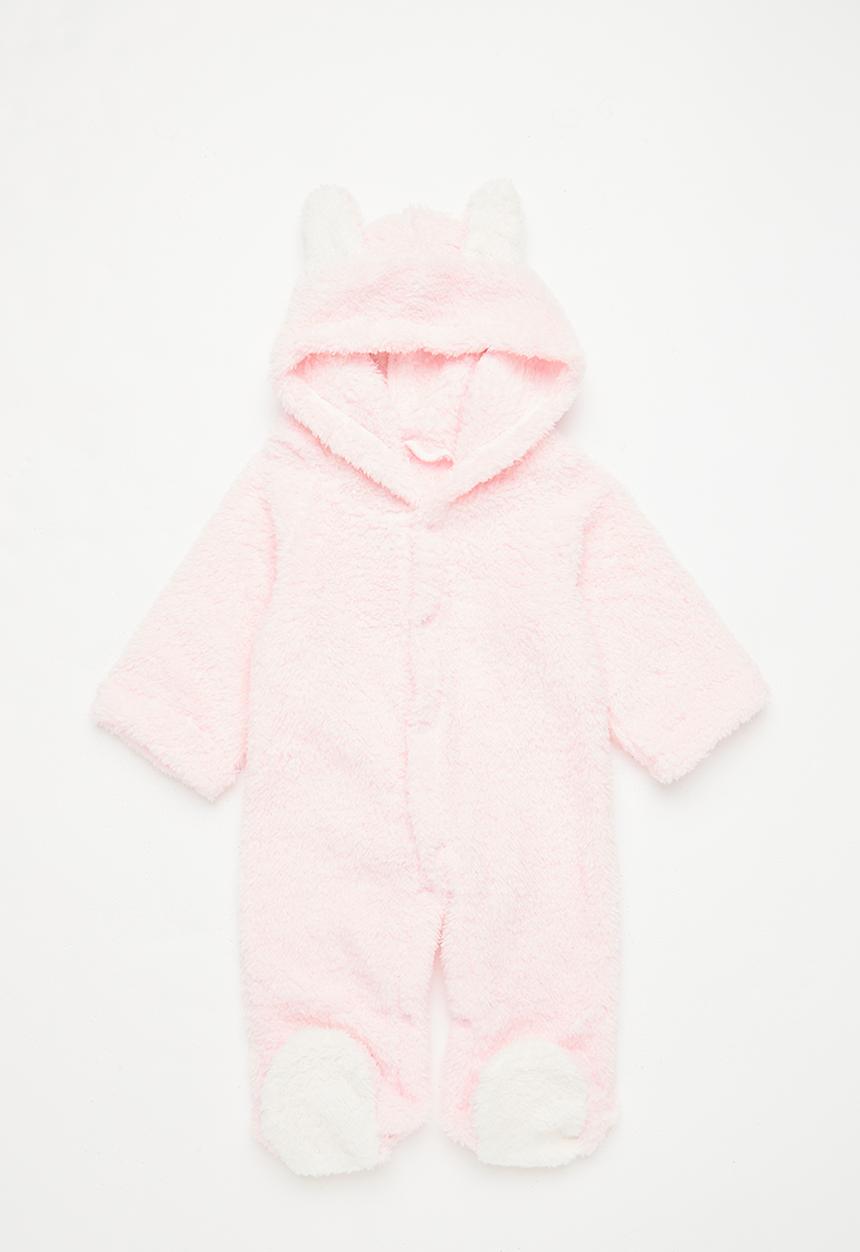 Pop Candy - Fluffy babygrow - pink