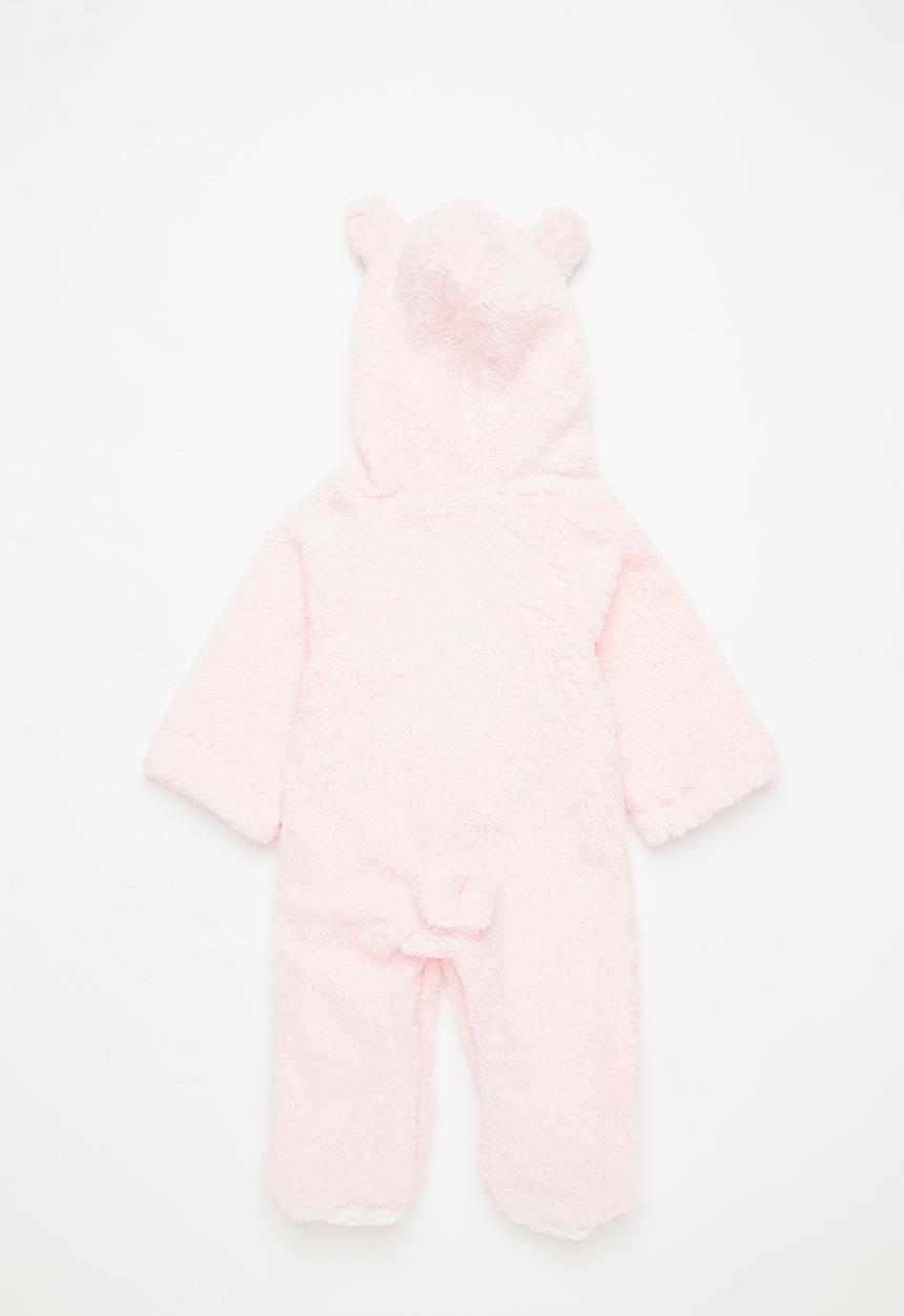 Pop Candy - Fluffy babygrow - pink