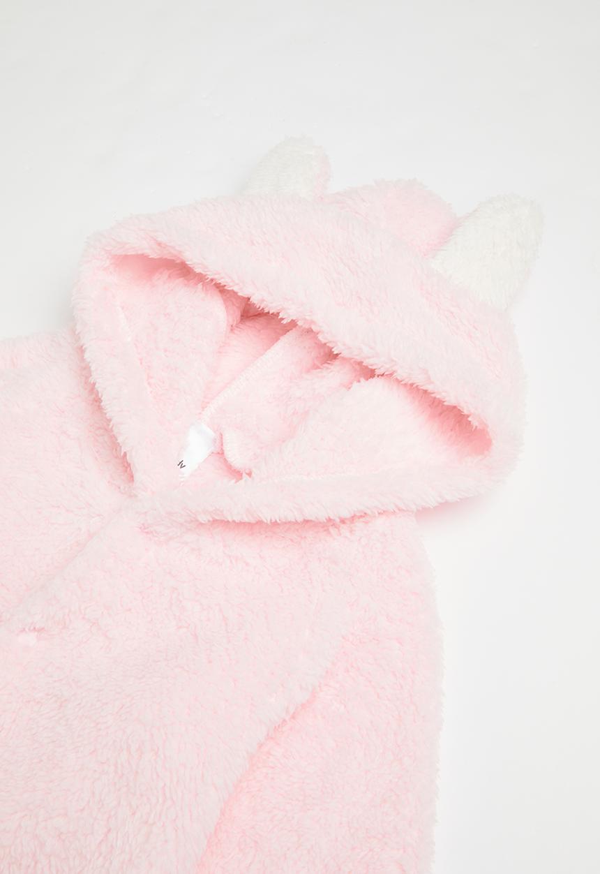 Pop Candy - Fluffy babygrow - pink