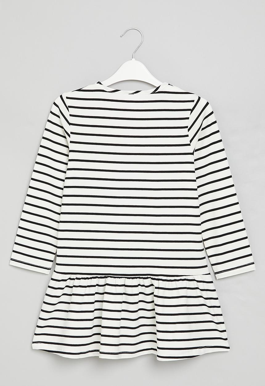 Pop Candy - Stripe dress - black & white