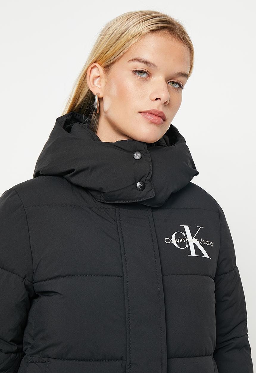 Calvin Klein - Mw non-down short puffer - ck black