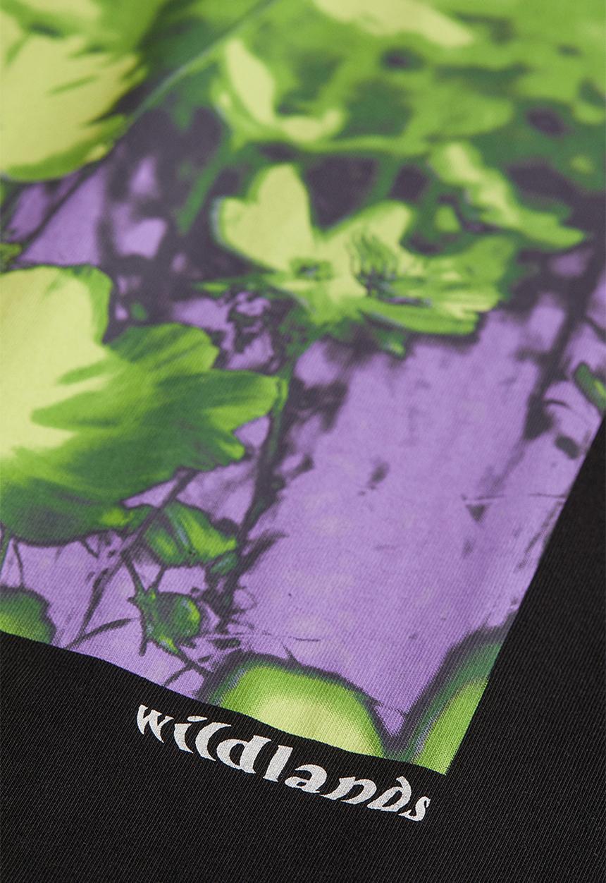 H&M - Relaxed fit cotton T-shirt - black/wildlands