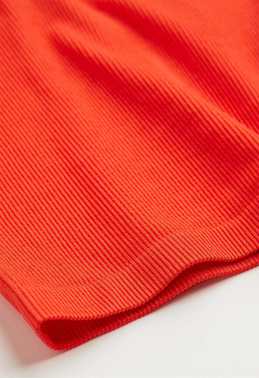 H&M - Ribbed vest top - red