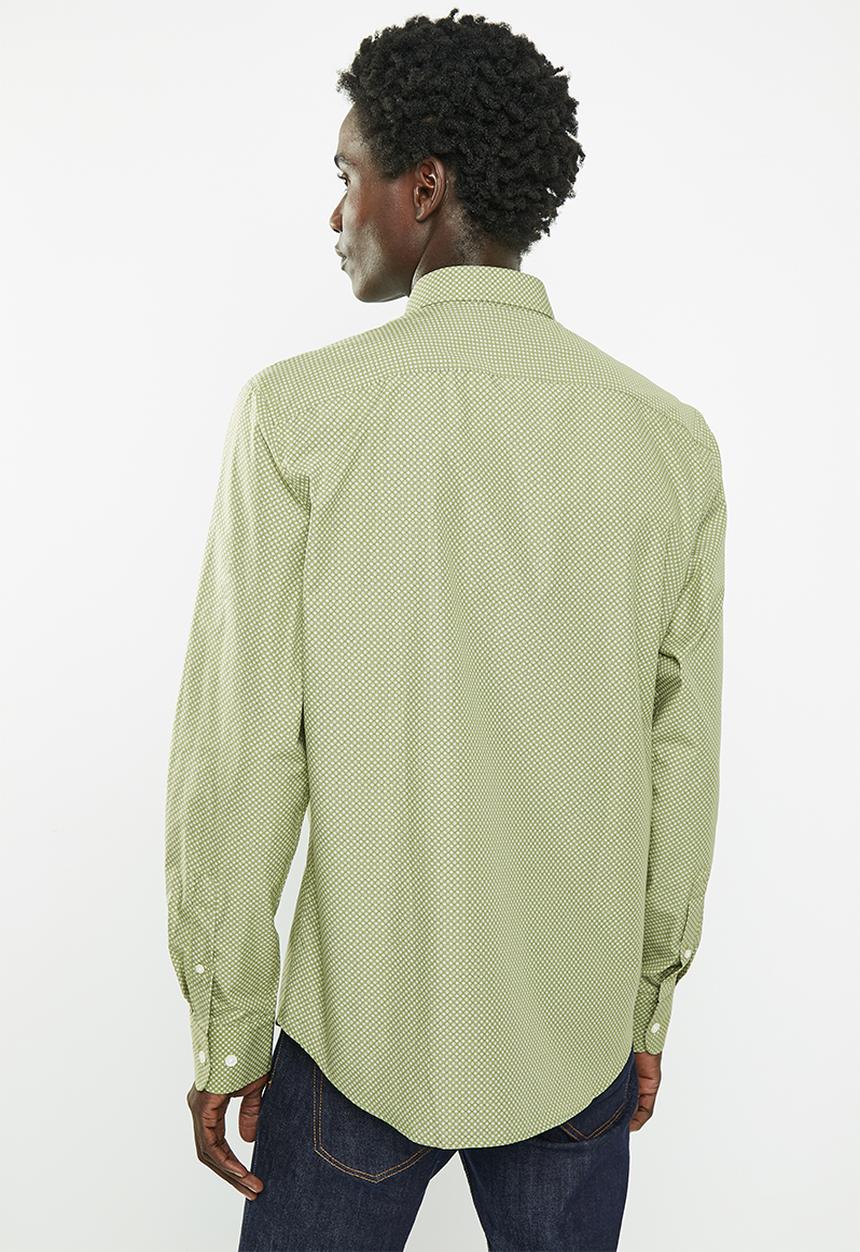 Pringle of Scotland - Long sleeve tailored shirt - green