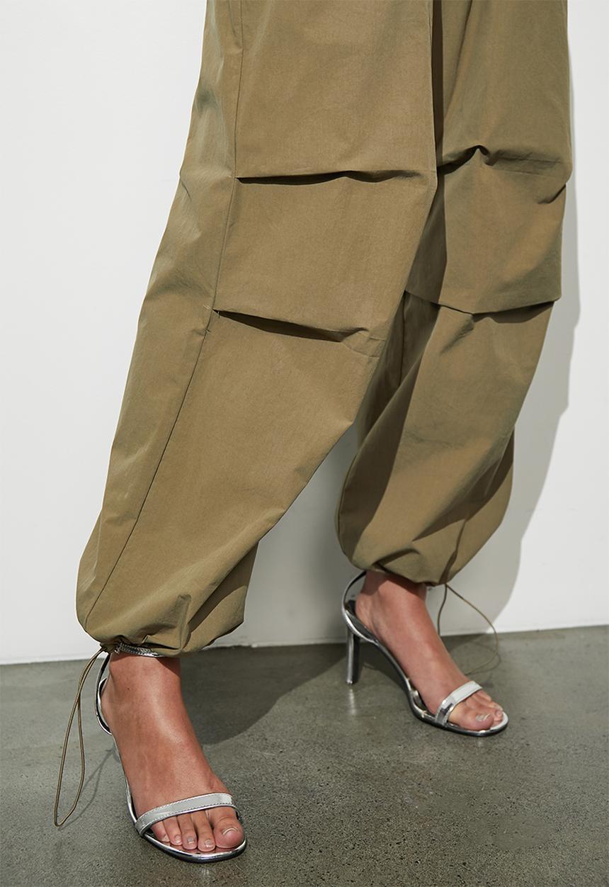 Superbalist - Parachute trouser - deep green