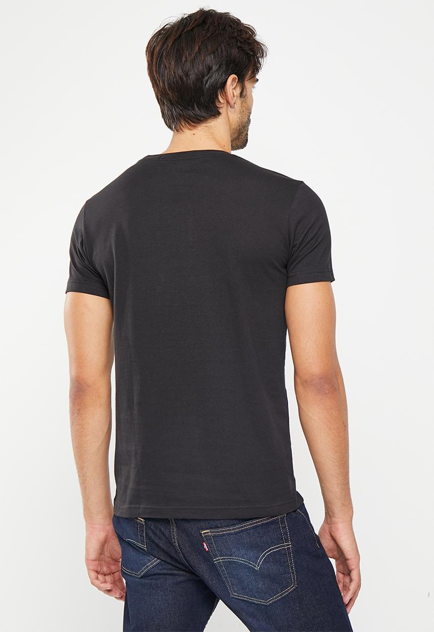 Calvin Klein - Core institutional logo slim tee - black