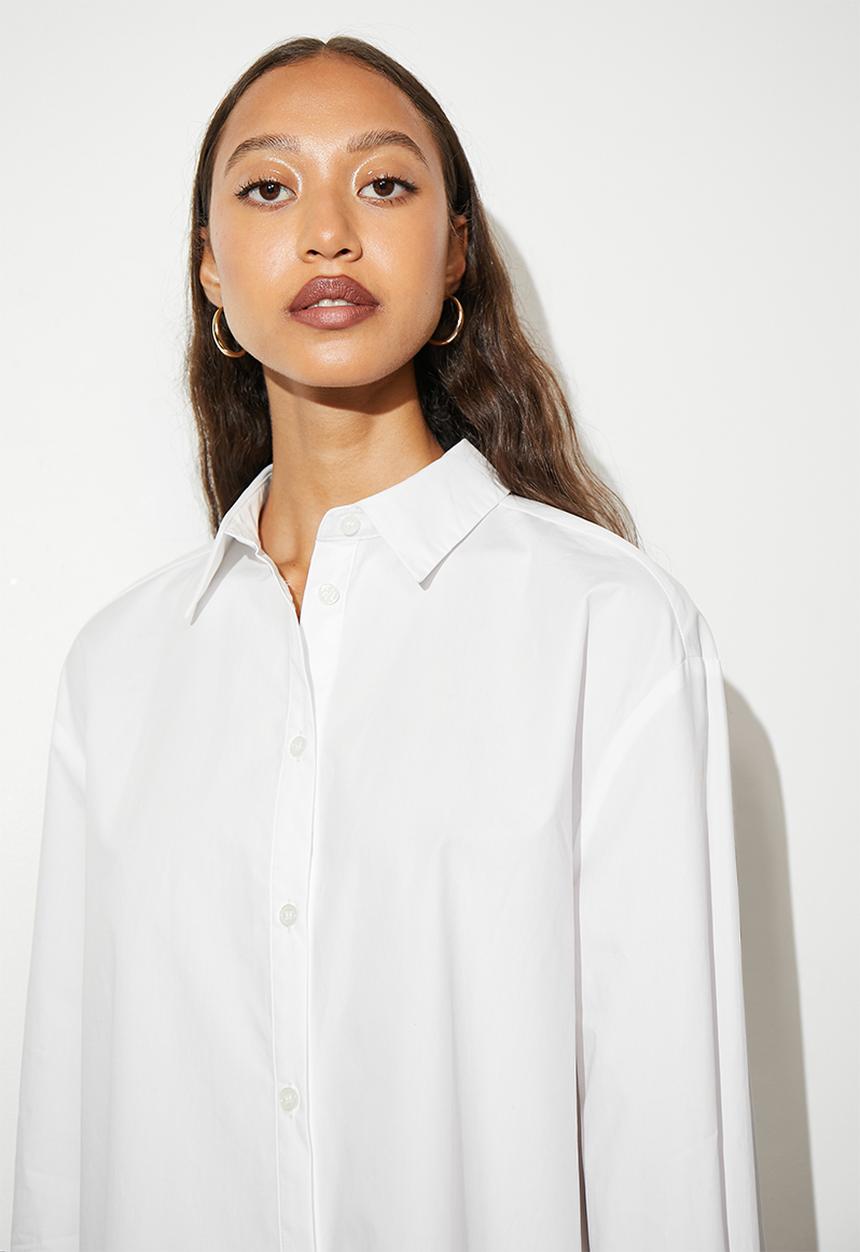 Superbalist - Cut out detail shirt - white