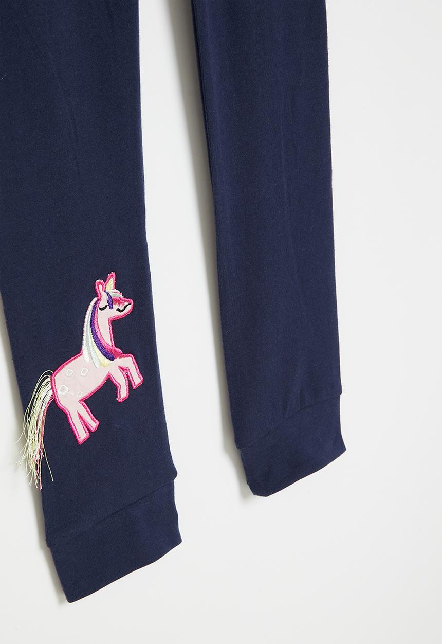 Pop Candy - Unicorn legging - navy
