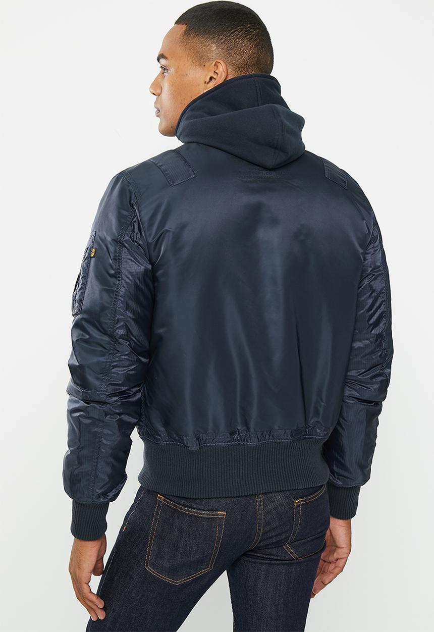 Alpha Industries - Oxygen jacket hood - rep blue
