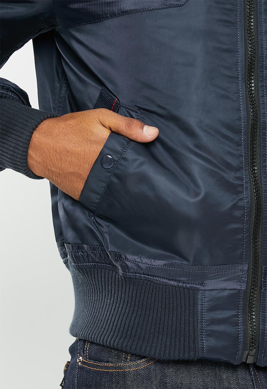 Alpha Industries - Oxygen jacket hood - rep blue