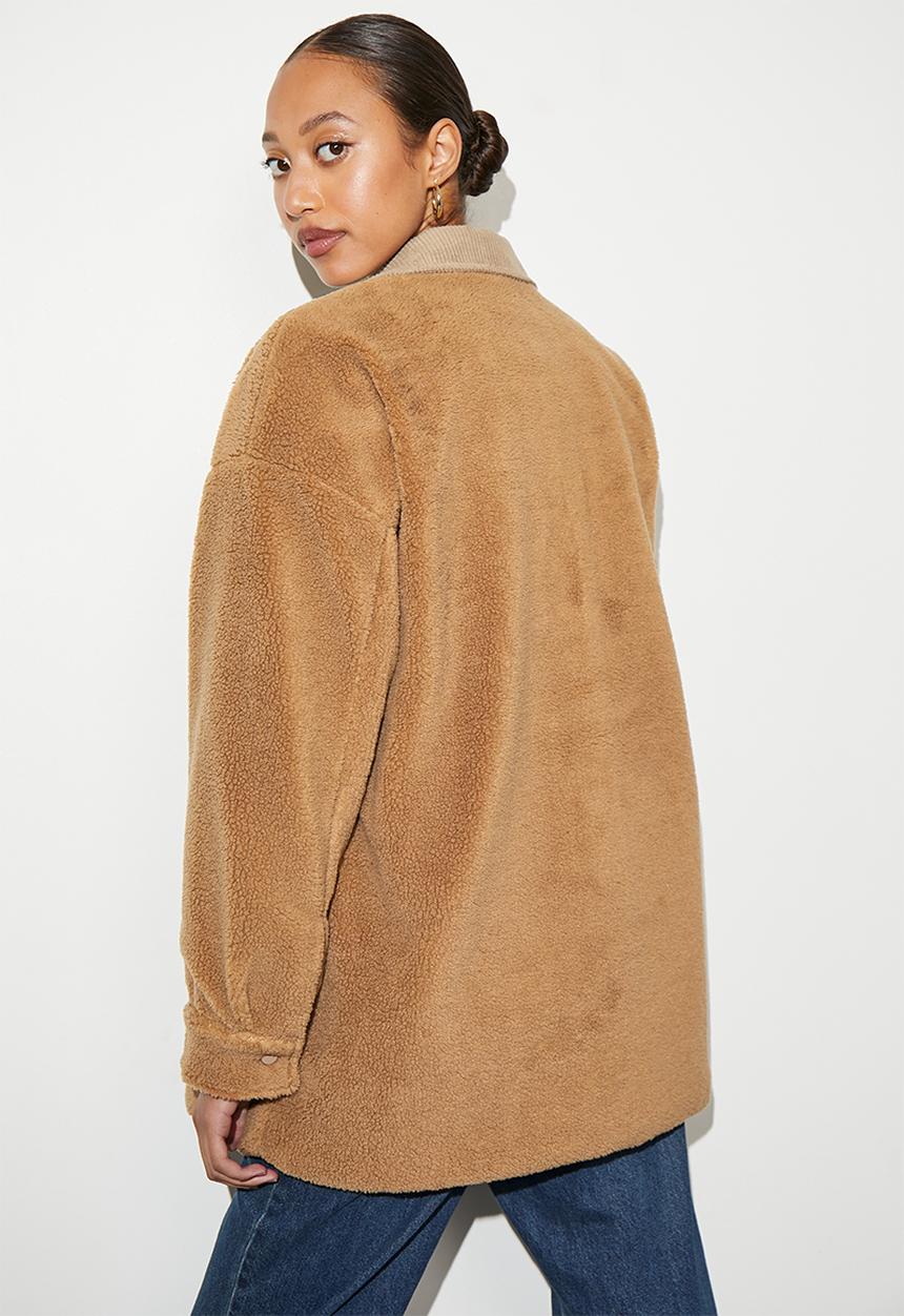 Superbalist - Teddy overshirt - tan