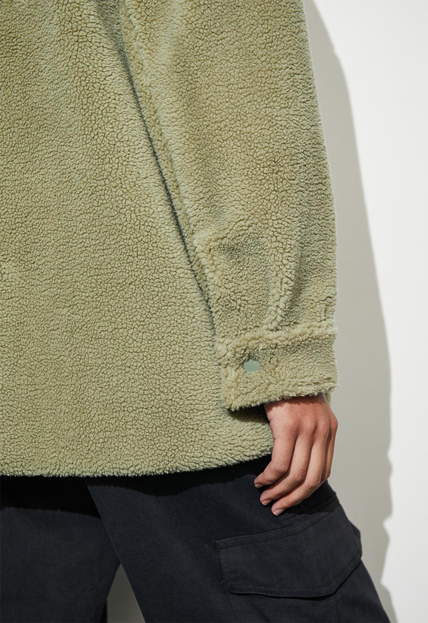 Superbalist - Teddy overshirt - light olive
