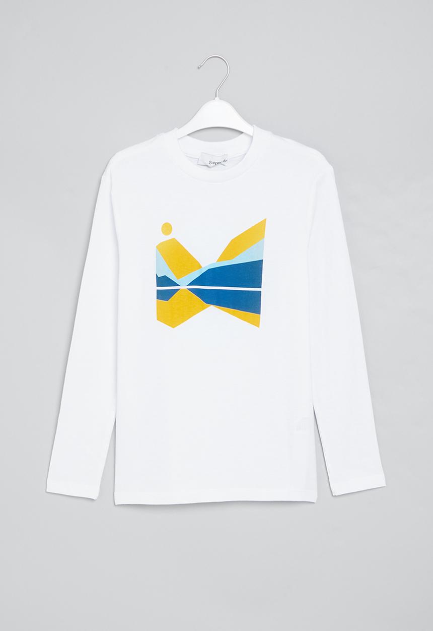 Superbalist - Older boys graphic long sleeve tee - white