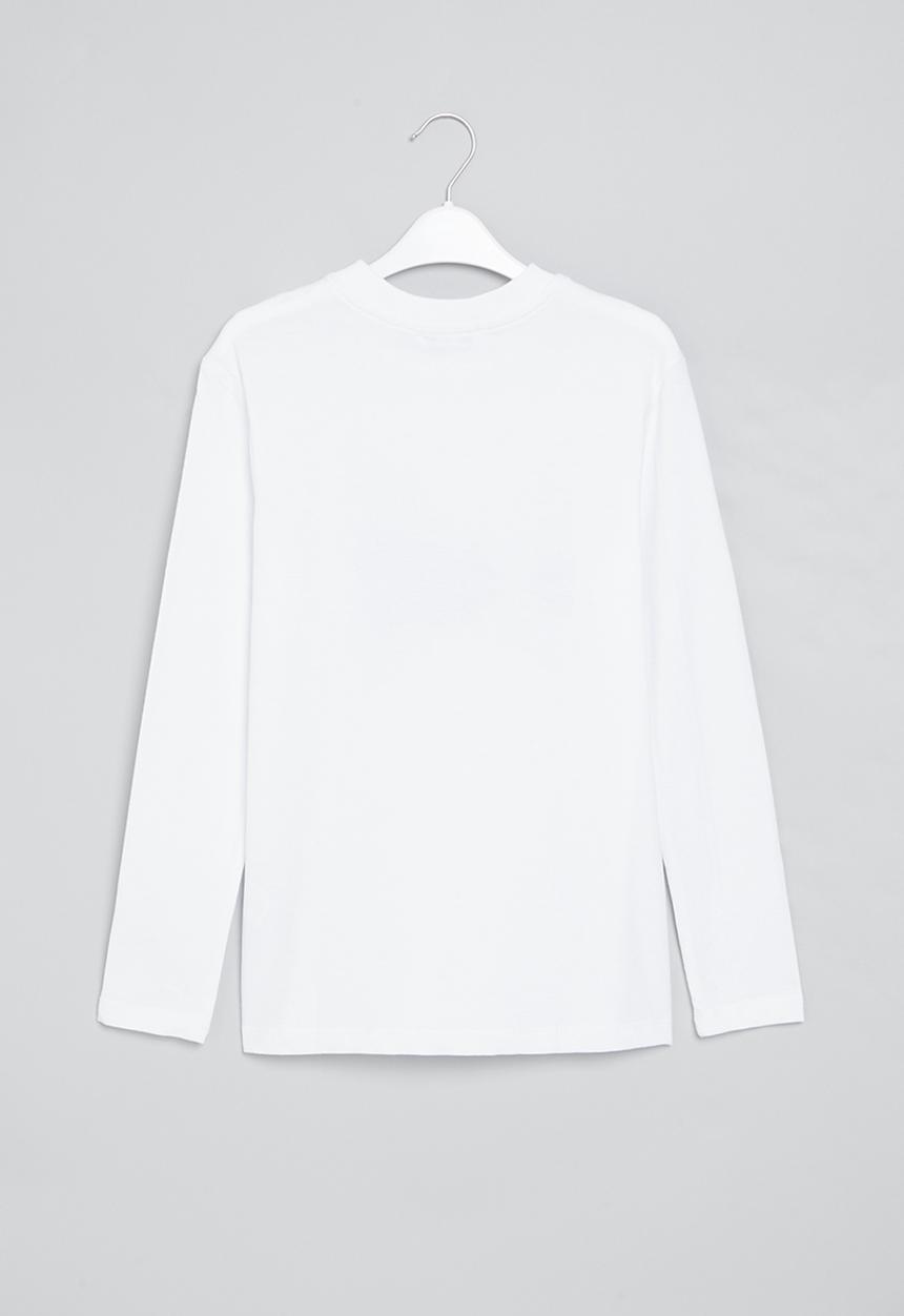 Superbalist - Older boys graphic long sleeve tee - white