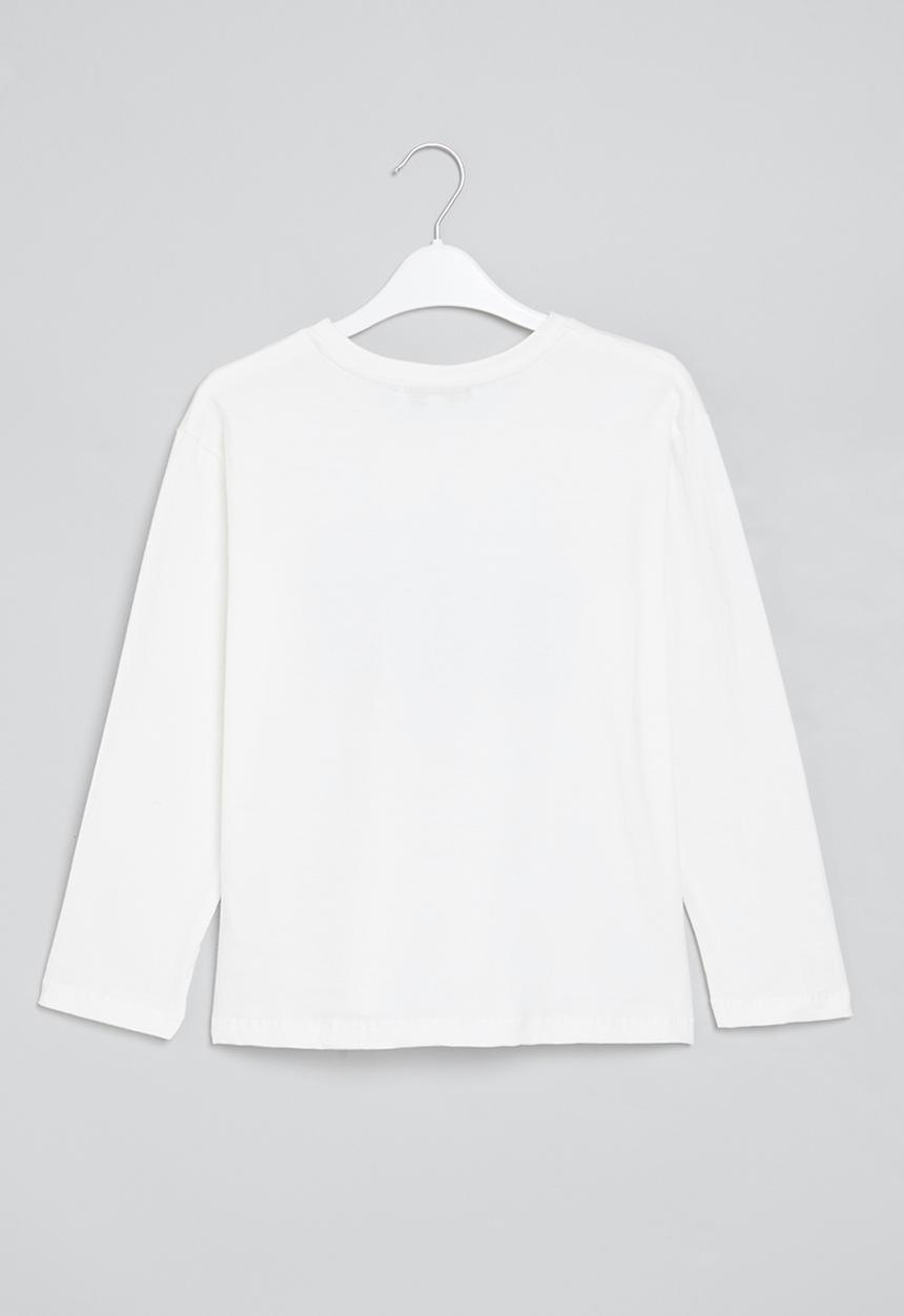 Superbalist - Older girls graphic tee - ecru