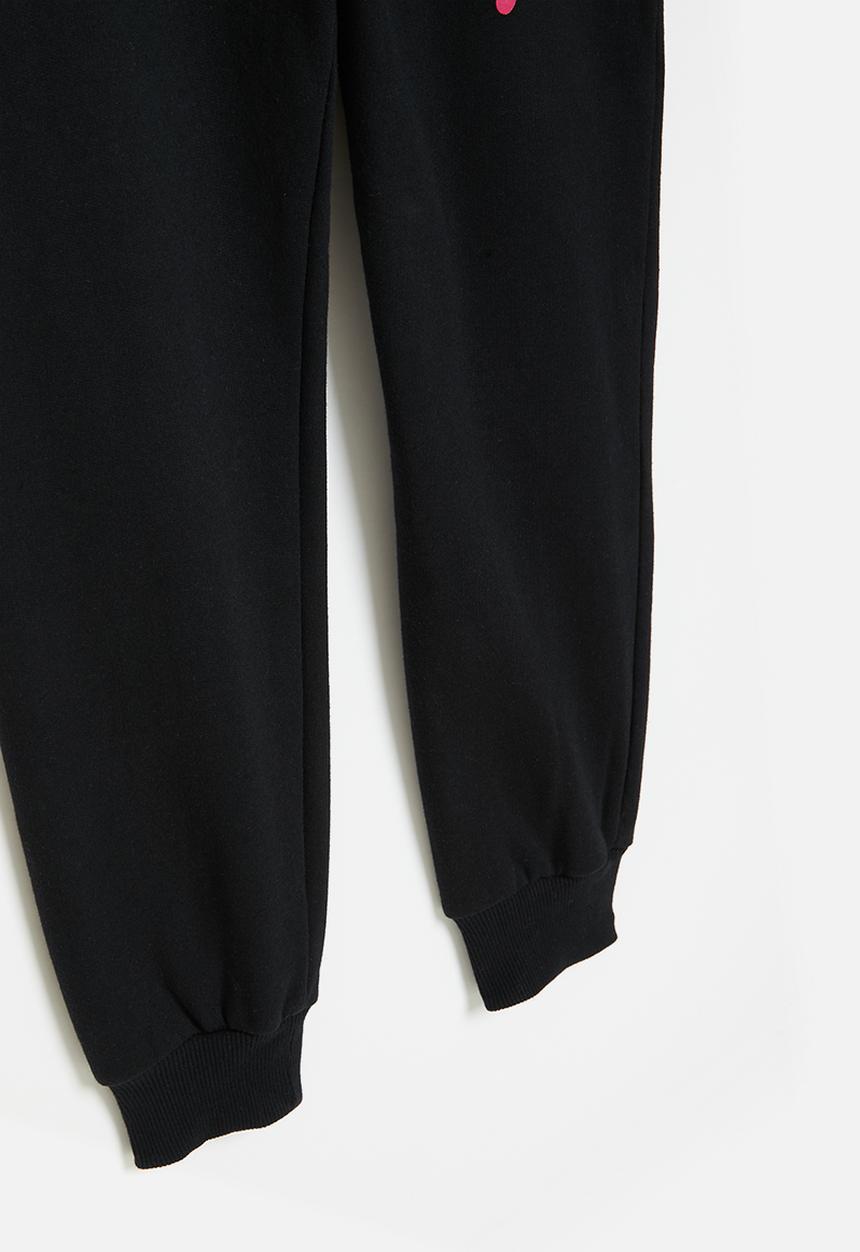 Superbalist - Printed jogger - black