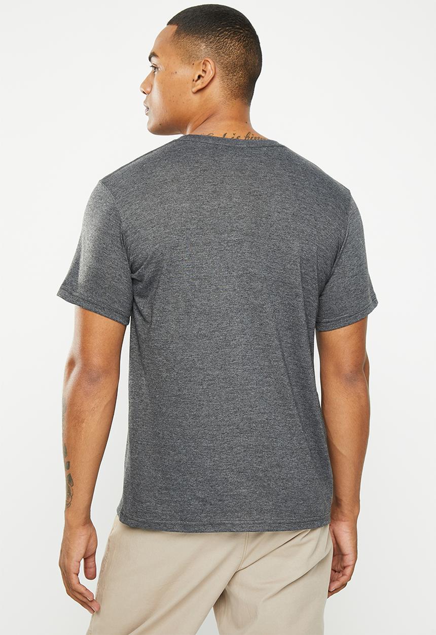 Holmes Bro's - African T-shirts short sleeve tee - charcoal melange