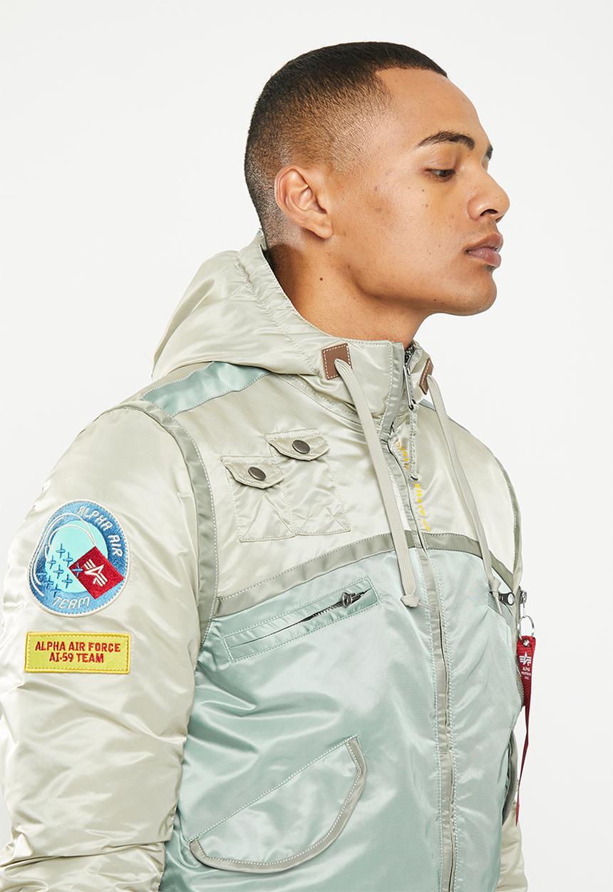Alpha Industries - Airteam jacket - silver blue