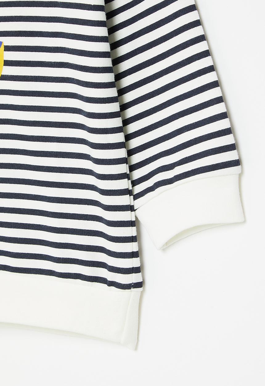 Pop Candy - Stripe sweatshirt - navy
