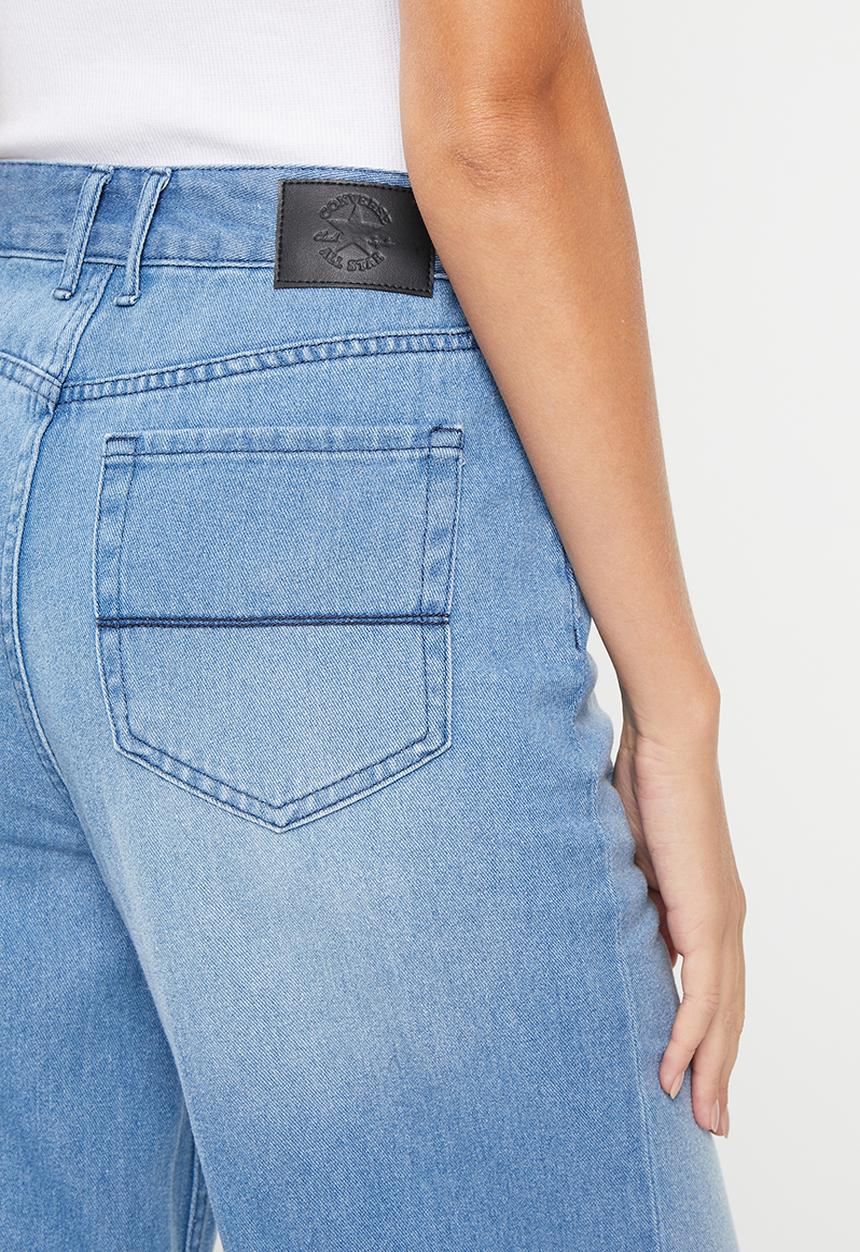 Converse - Seasonal denim wide leg - med light indigo