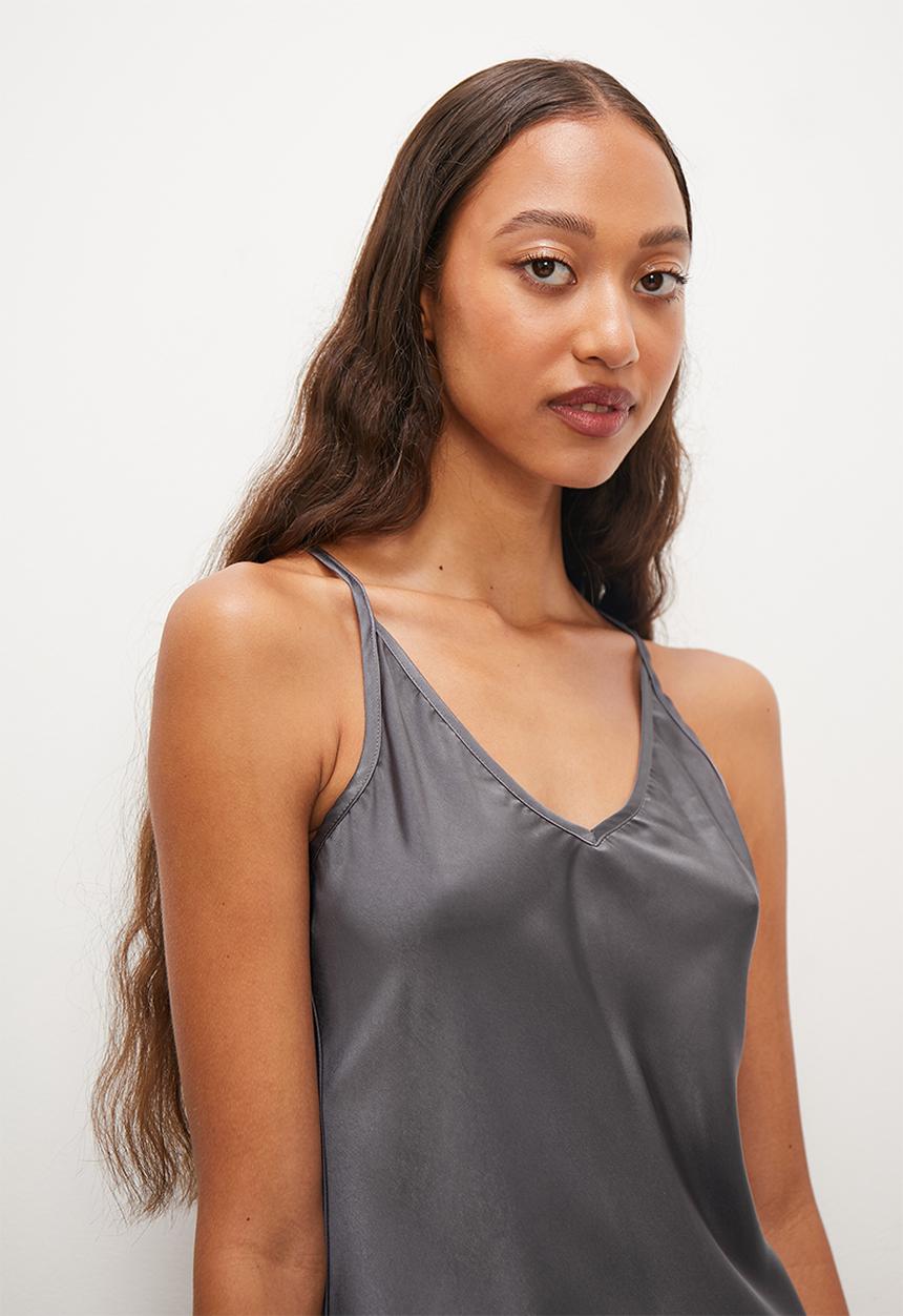 Superbalist - Satin slip - steel grey