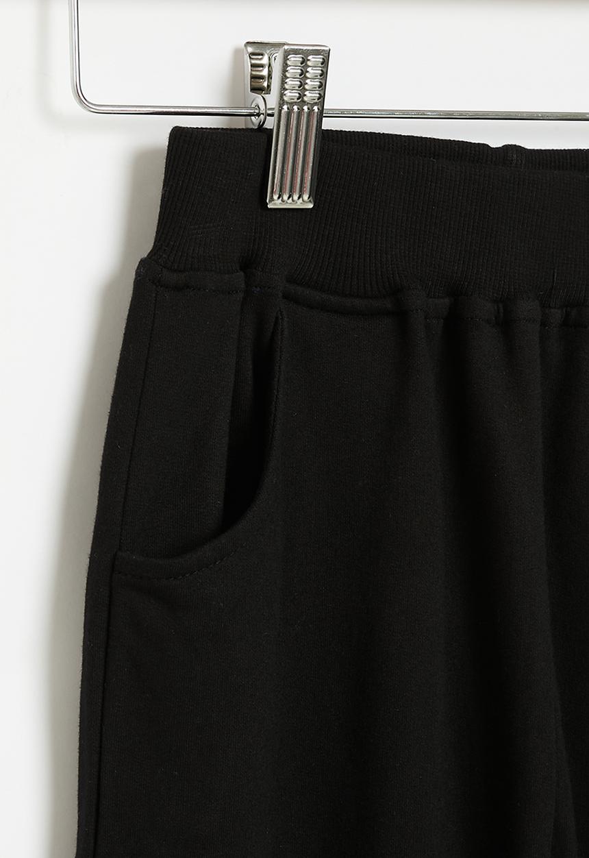 Pop Candy - Dino sweatpants - black & orange