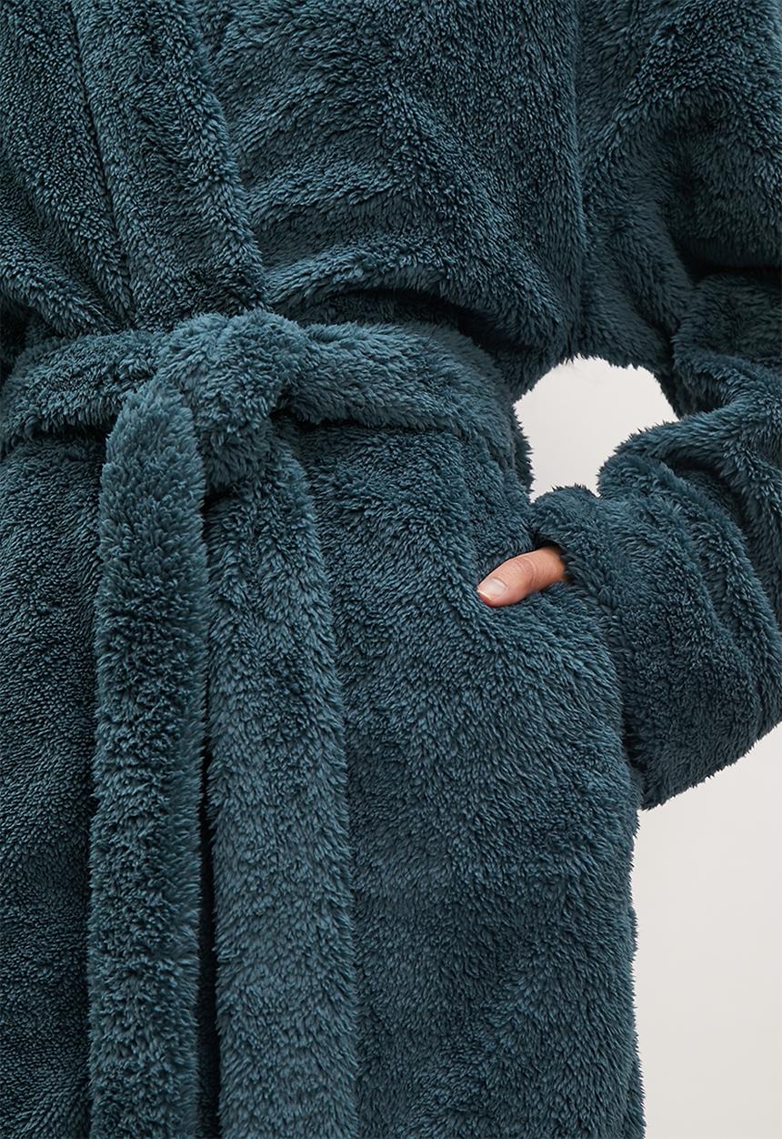 Superbalist - Plush short night gown - navy