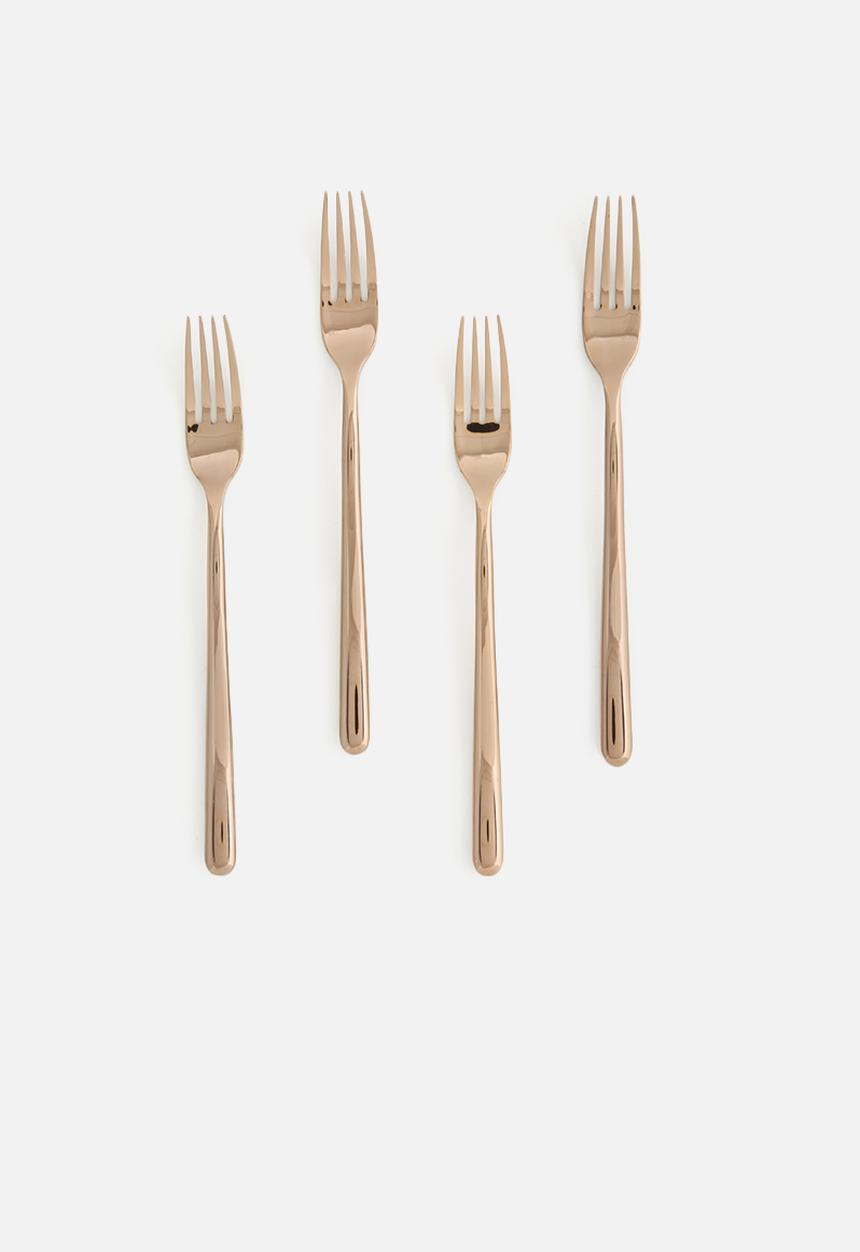 Nicolson Russell - Rose Gold Cutlery Set 16 Pc