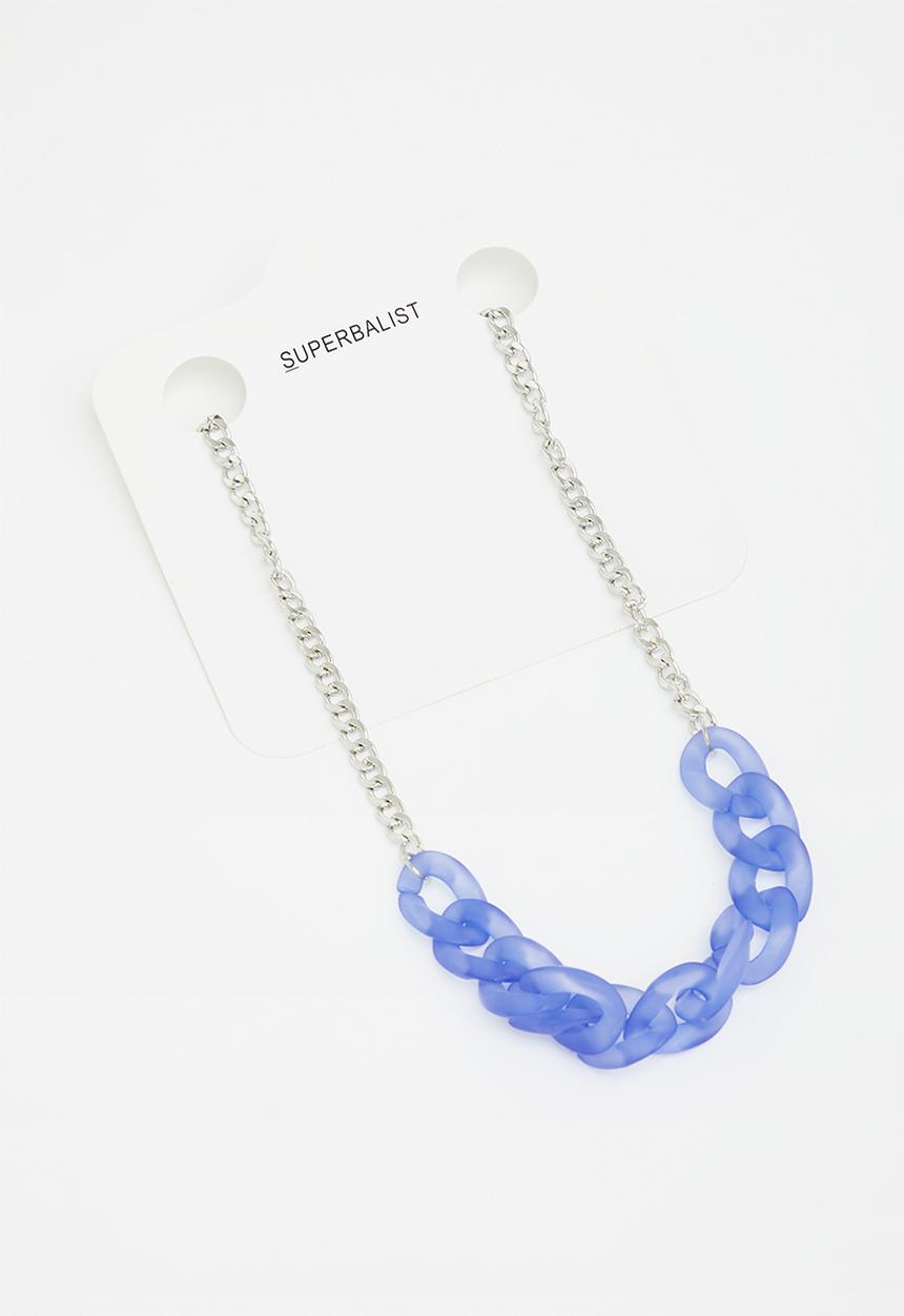 Superbalist - Sabrina resin waist belt - blue