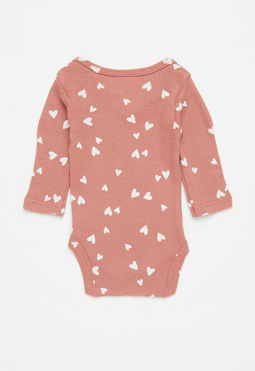 Pop Candy - 2 Pack babygrow & beanie set - pink