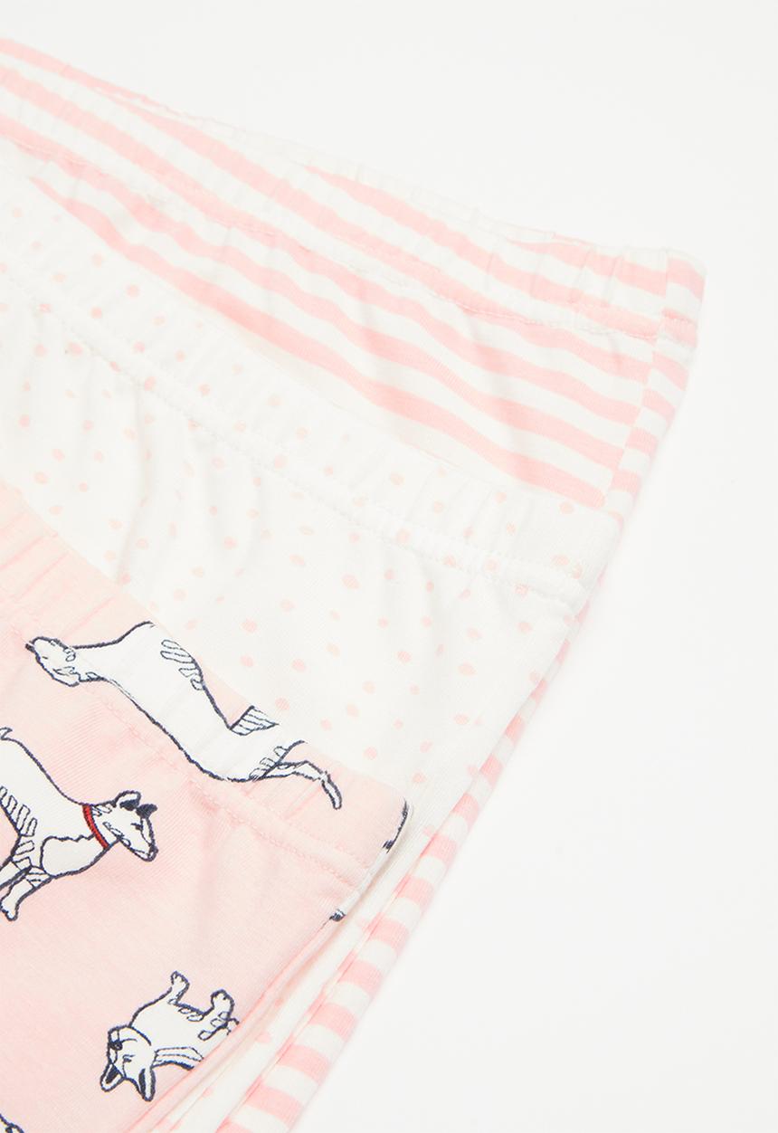 Pop Candy - 3 Pack briefs - pink & white