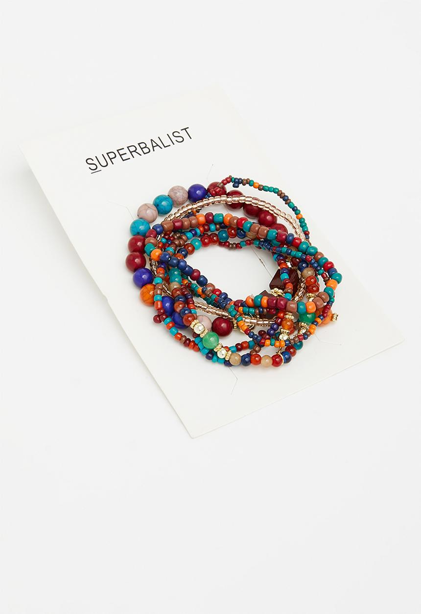 Superbalist - Claudio bracelet pack - multi