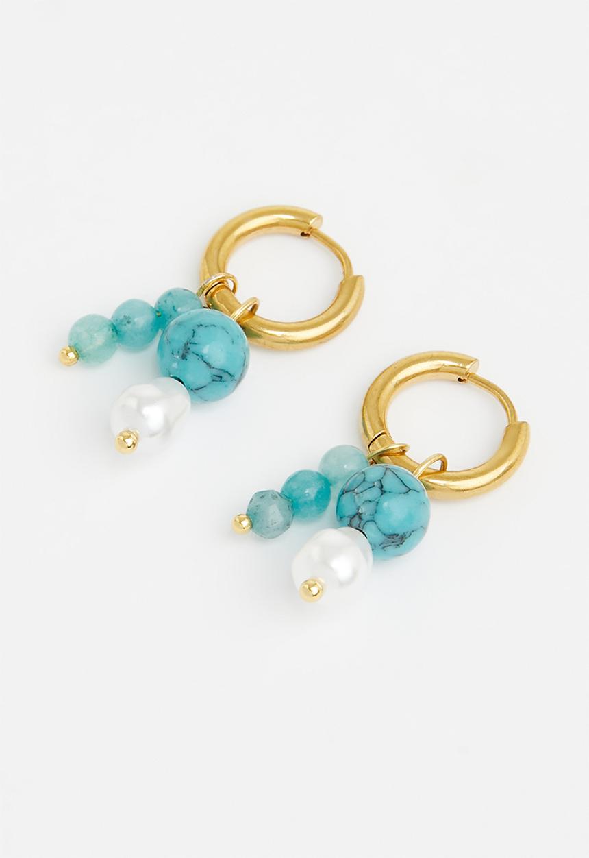 Superbalist - Anya hoop earrings - gold