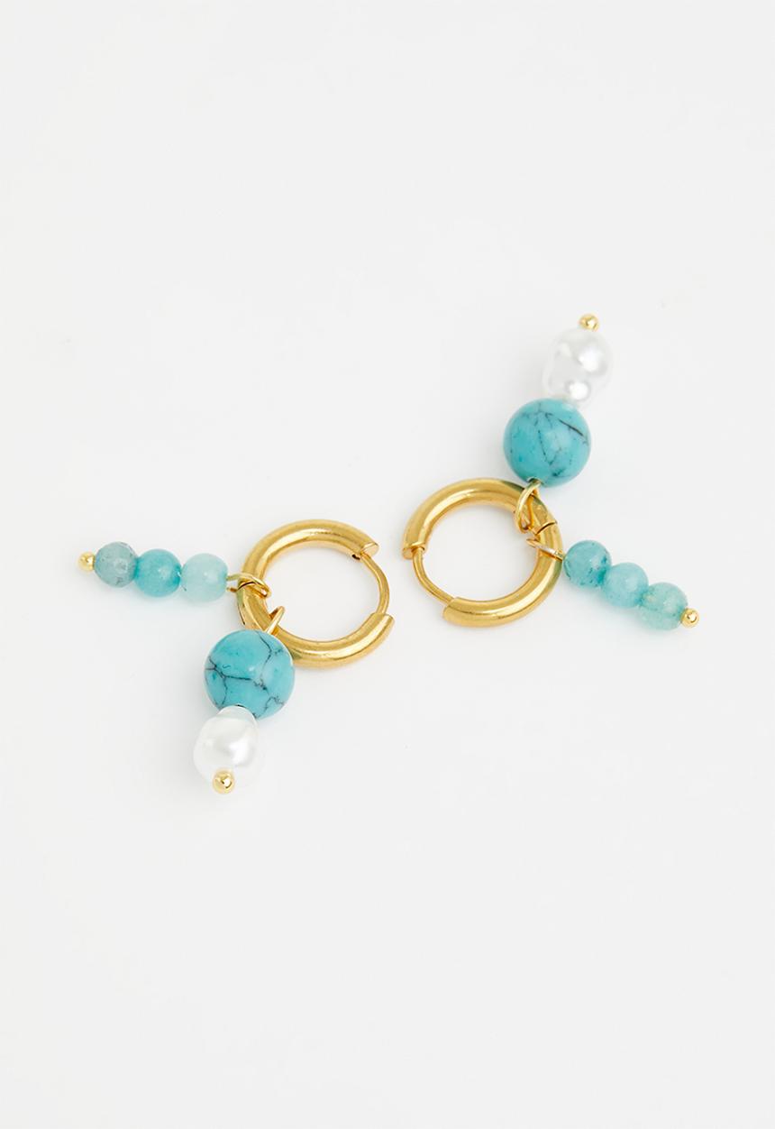 Superbalist - Anya hoop earrings - gold