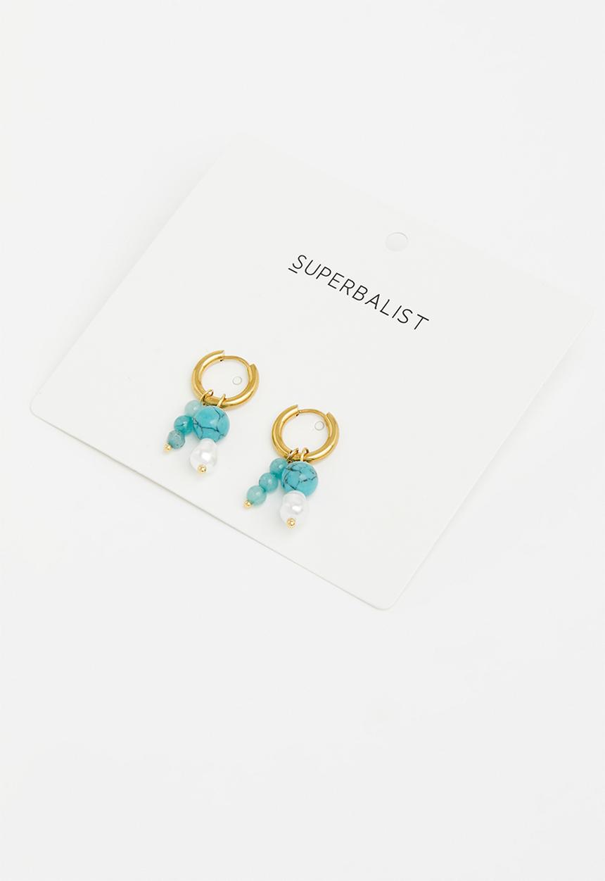 Superbalist - Anya hoop earrings - gold