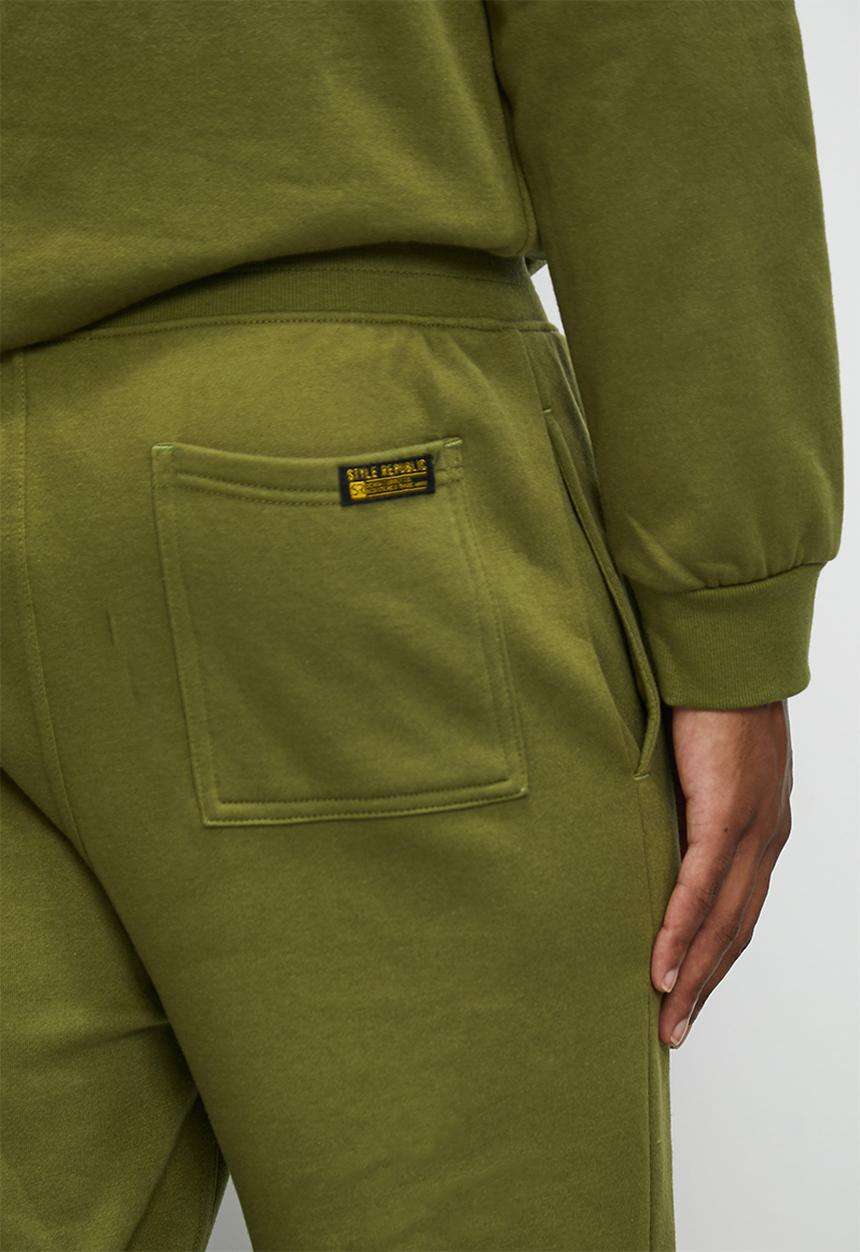 STYLE REPUBLIC - Tapered sweatpant - khaki