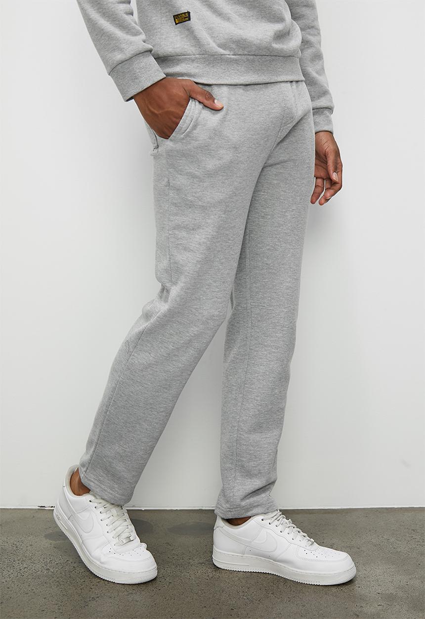 STYLE REPUBLIC - Tapered sweatpant - grey melange