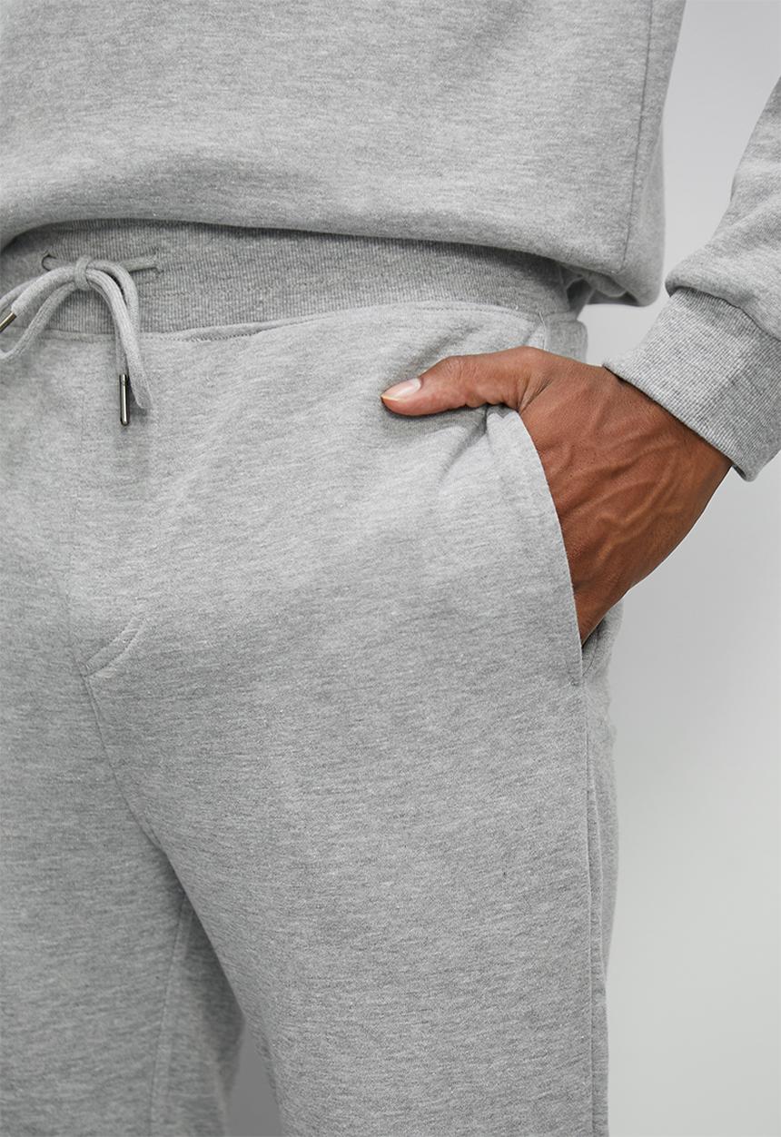 STYLE REPUBLIC - Tapered sweatpant - grey melange