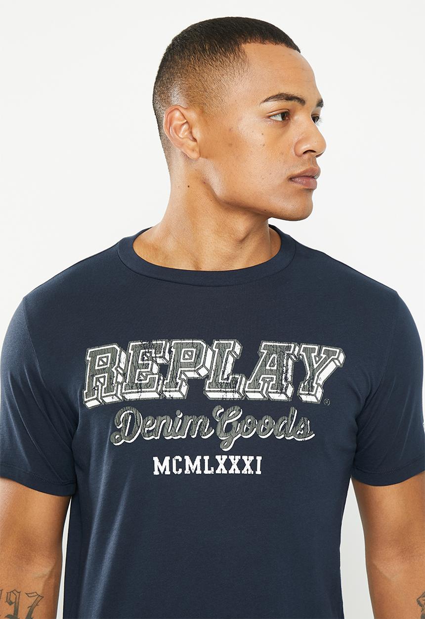Replay - Replay t-shirt - blue 