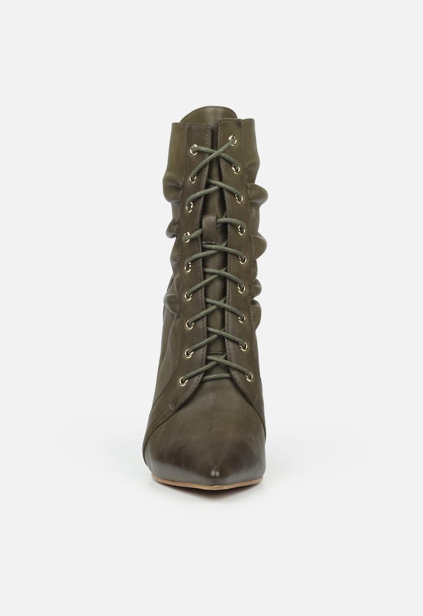 Miss Black - Boss 4 ankle boot - olive