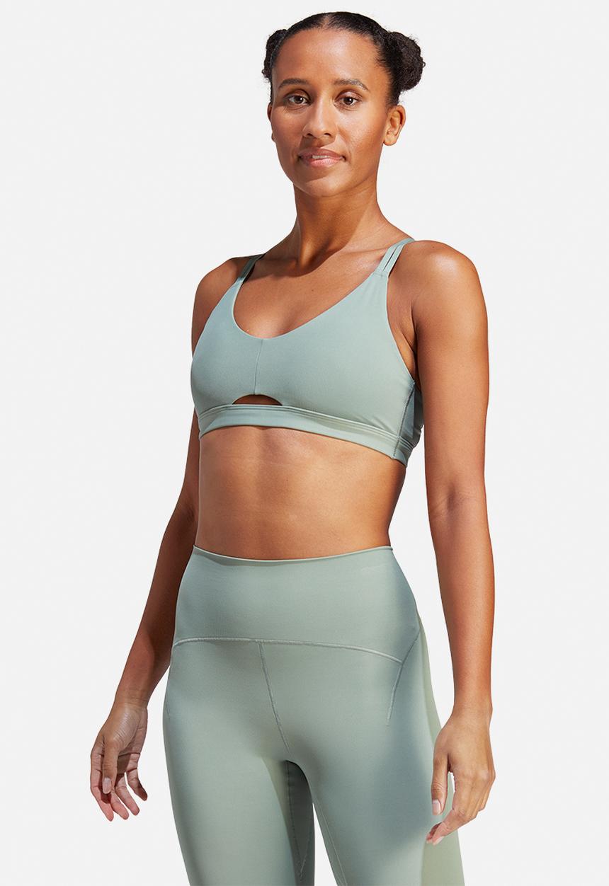 adidas Performance - Yo l sto ls bra - silver green