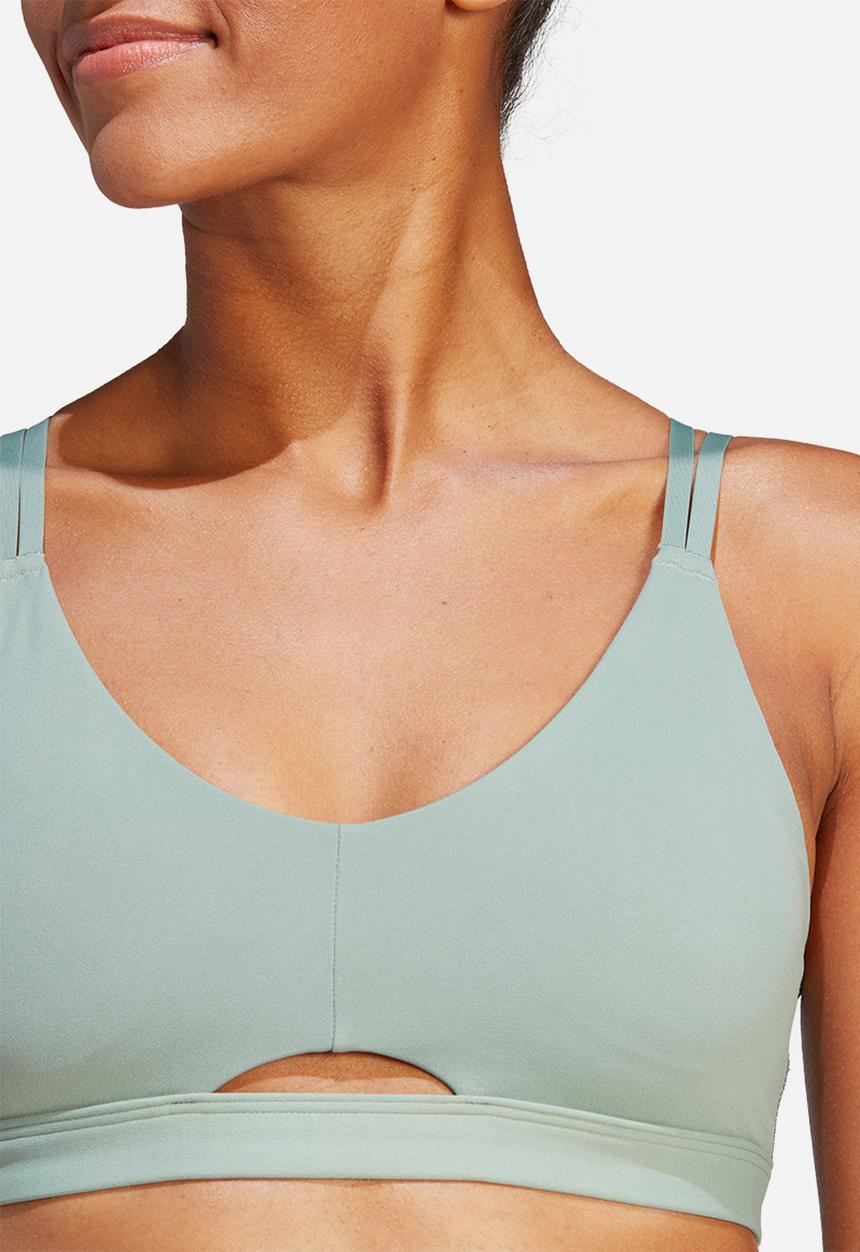 adidas Performance - Yo l sto ls bra - silver green