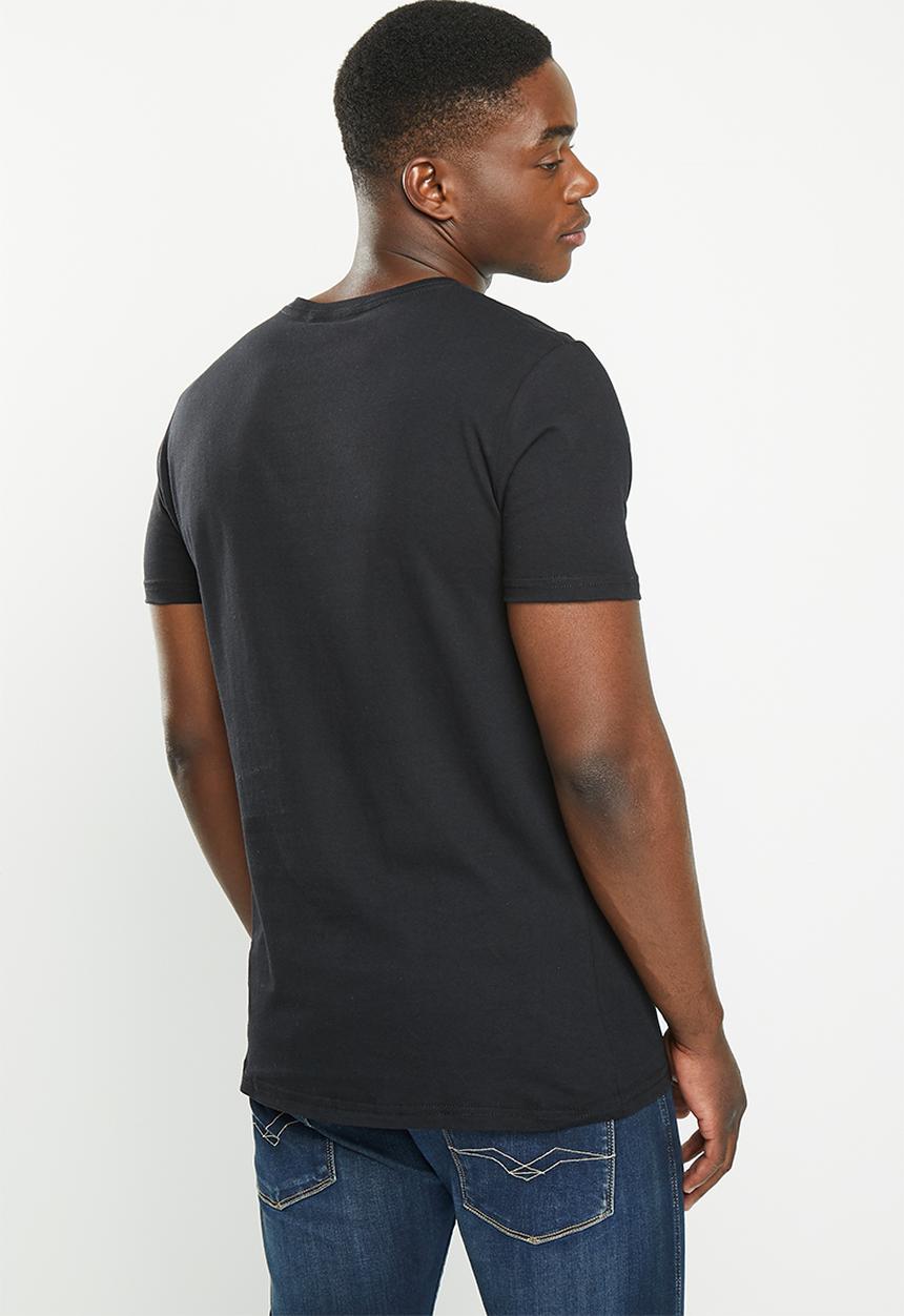 Original Penguin - Penguin shape ss tee - true black