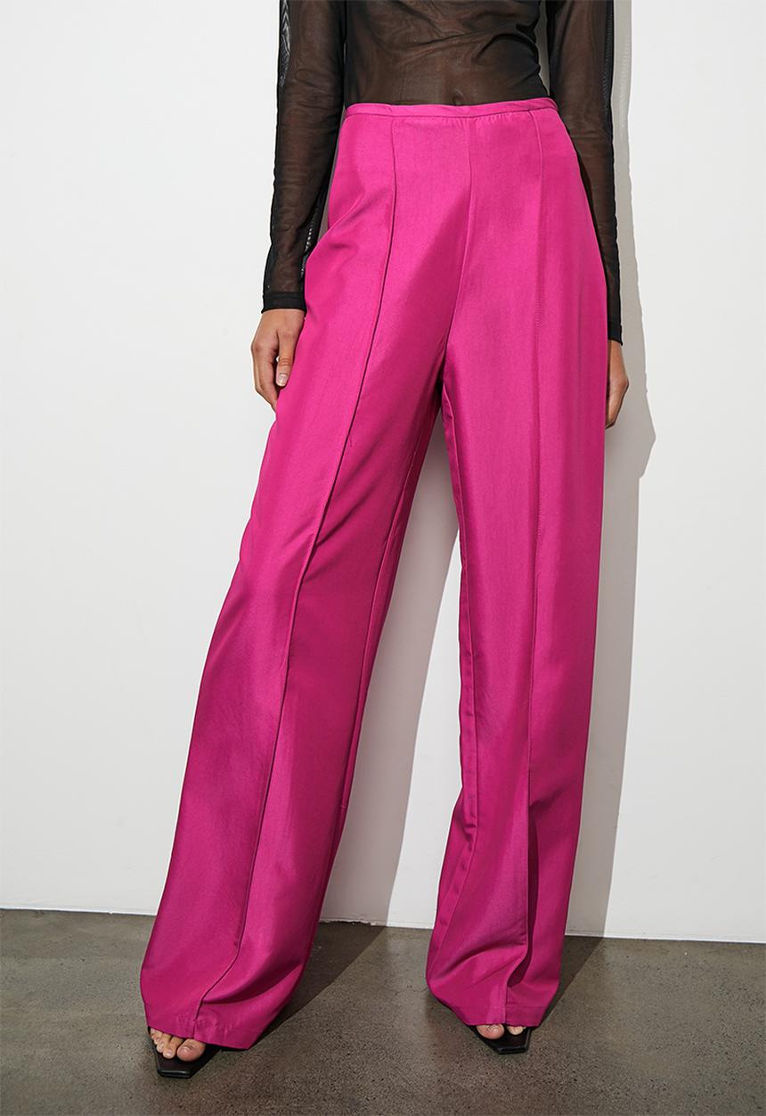 Superbalist - Draped wide leg - cerise