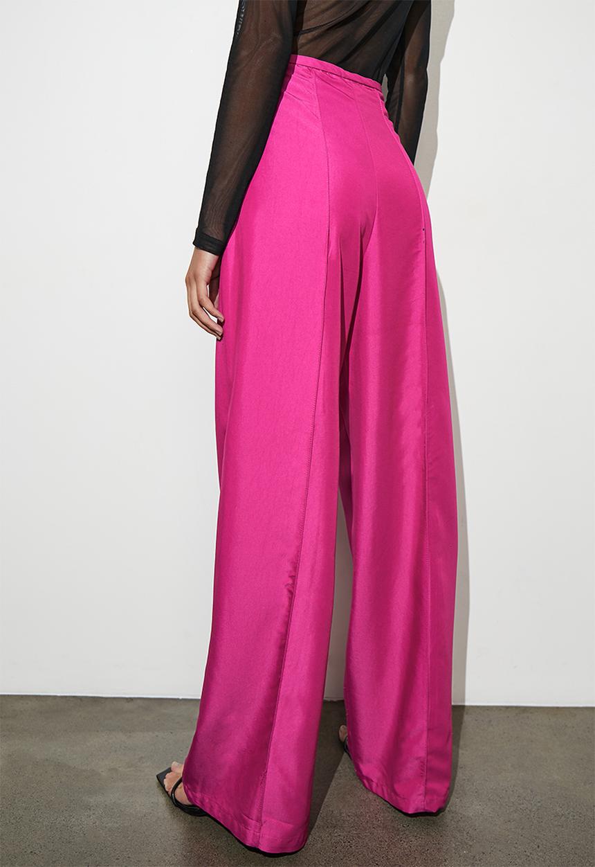 Superbalist - Draped wide leg - cerise