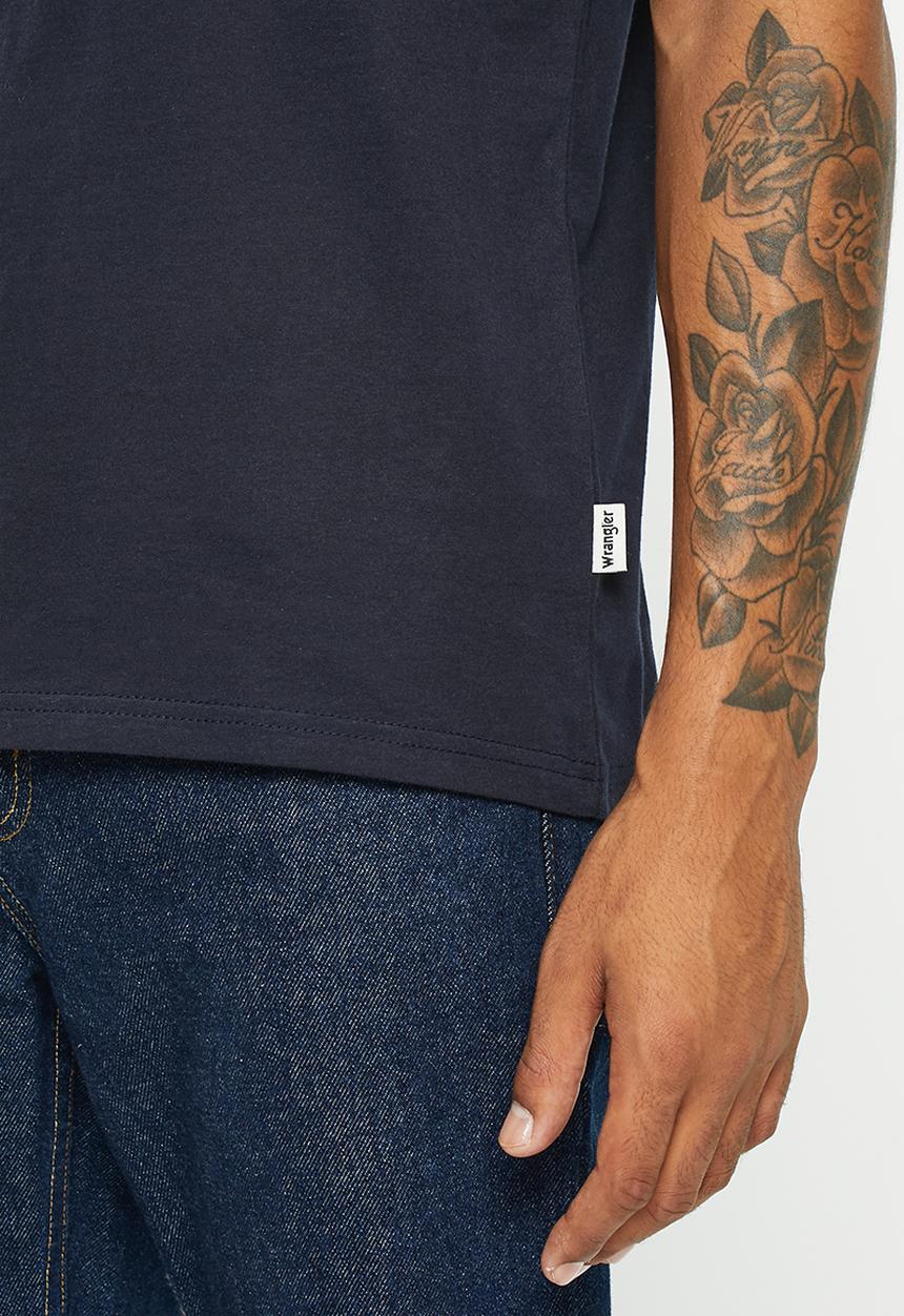 Wrangler - Kabel short sleeve tee -  Navy