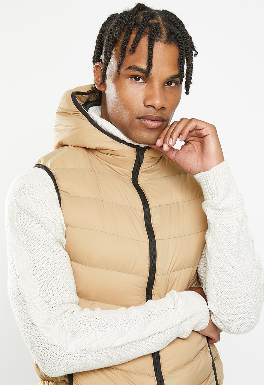 Brave Soul - Blackburnstn jacket - stone