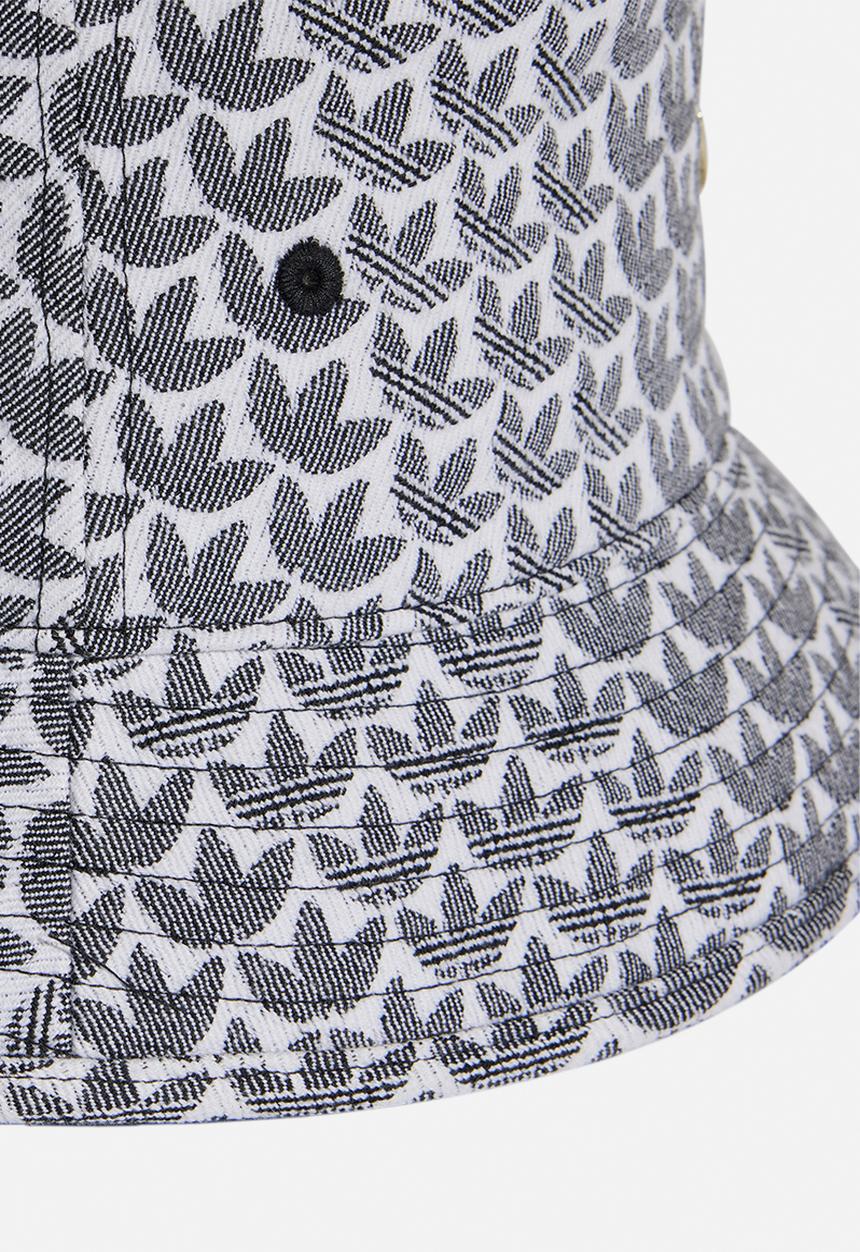 adidas Originals - Bucket hat - white/black