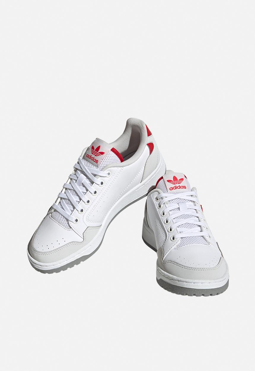 adidas Originals - Ny 90 j - ftwr white/grey one/better scarlet
