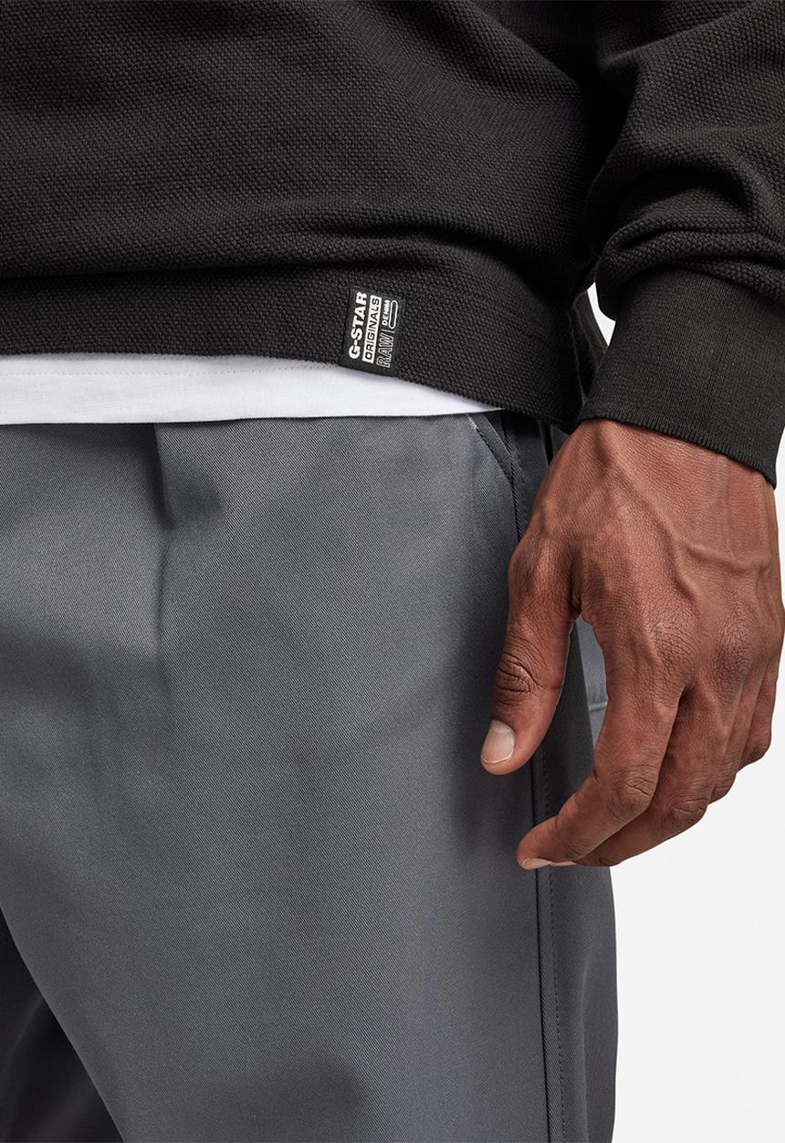 G-STAR - Essential polo l\s - dark black